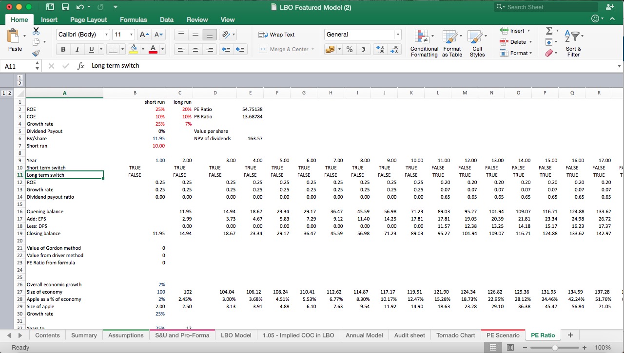 A Banking Accelerator LBO model walkthrough
